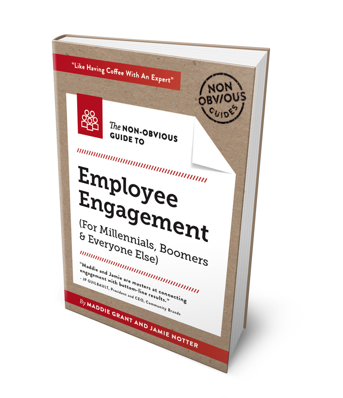 Non Obvious Guide to Employee Engagement: For Mellinnials, Boomers and Everyone Else Book Cover